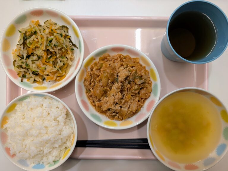 今日の給食(2025/04/30)