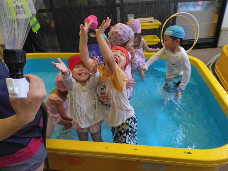 「せんせい　たべちゃうぞ！」３歳児かぜチーム