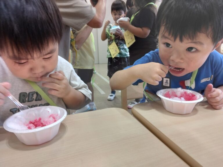 3歳児　にじ・かぜチーム「自分でできた！自信につながった！」