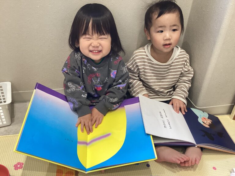 1歳児 だいちチーム 「絵本の時間」