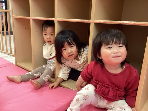 1歳児だいちチーム「やってみたい！がいっぱい」