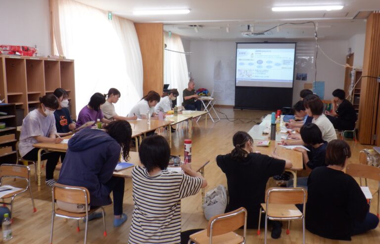 職員研修＆園内・園庭整備