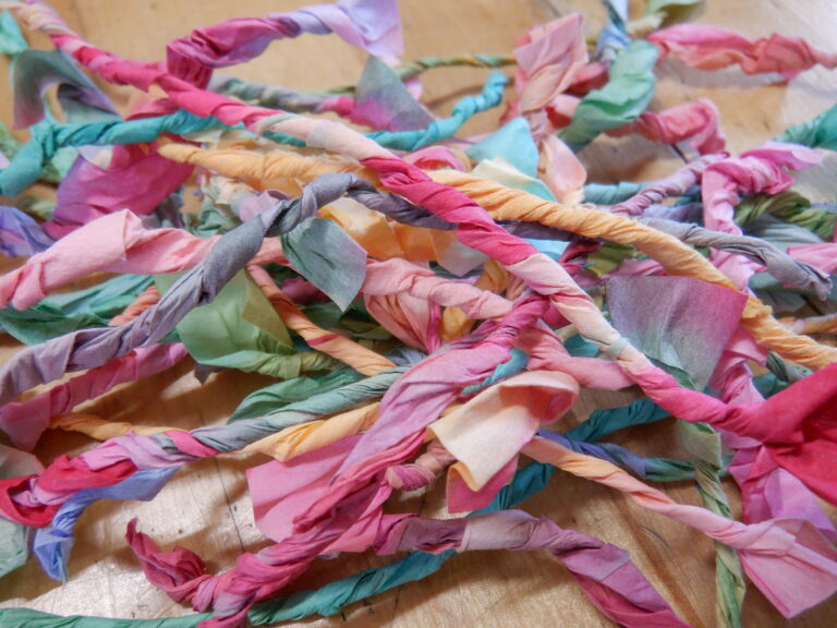 ファイバーアートに挑戦！