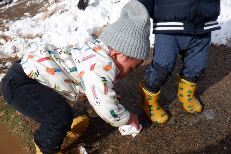 ふわ、ぎゅっ、冷たい！