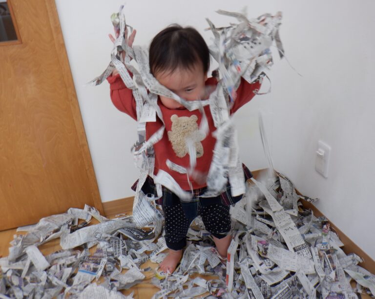 ビリビリ、クシャクシャ！