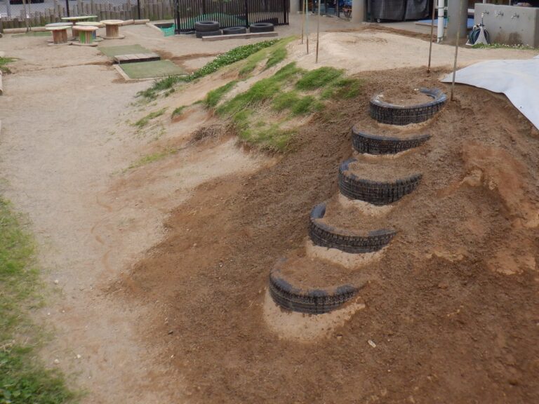 職員研修・園庭整備