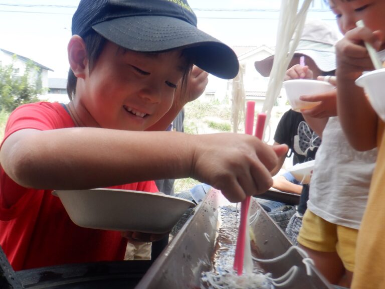 流しそうめ～ん