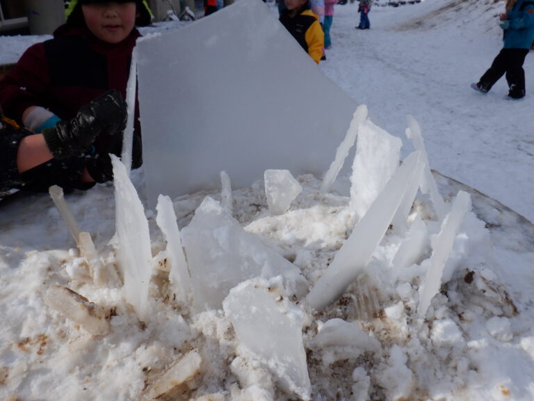 氷が・・・！？