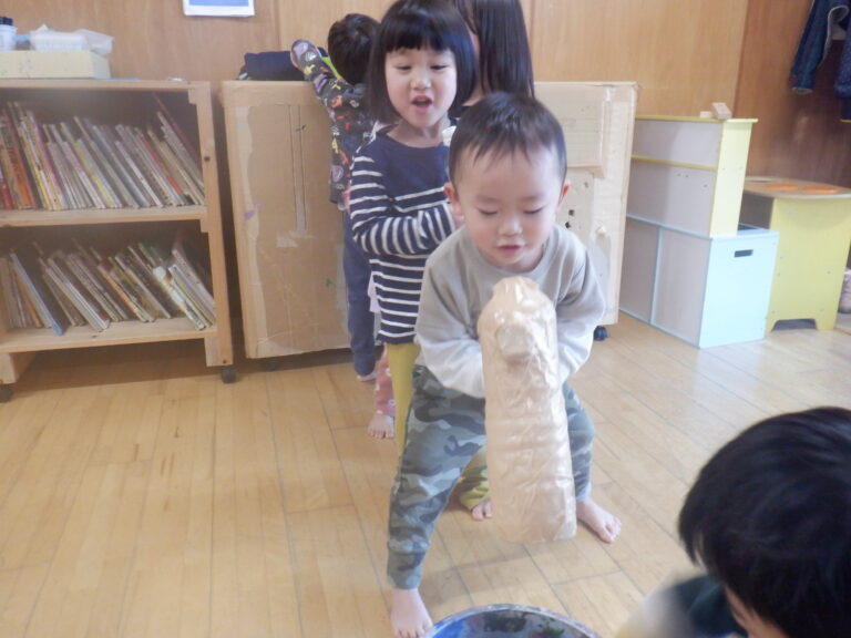 実は、練習してました！