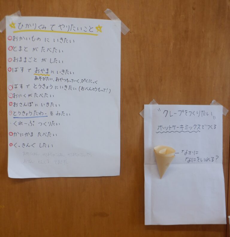 ひかり組でやりたいこと～最終回～