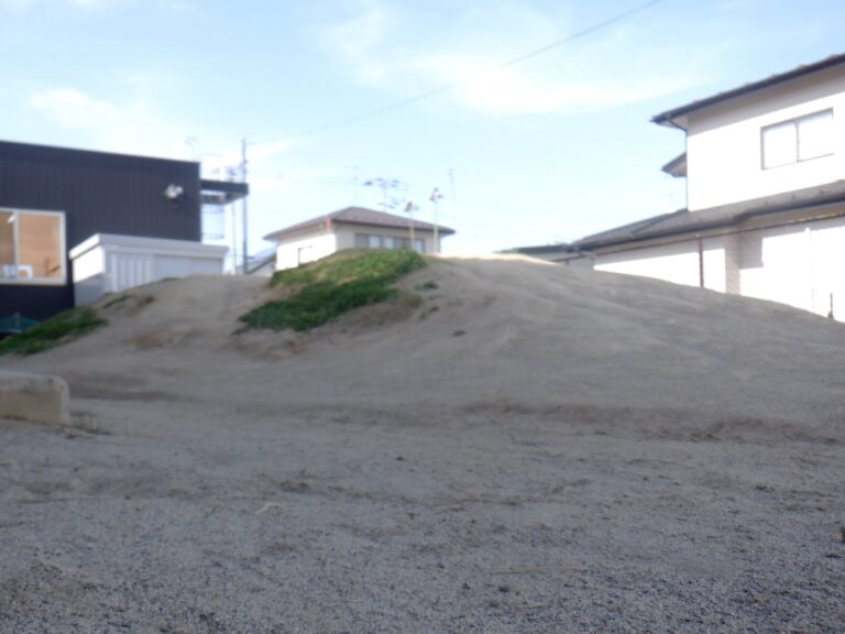 どんどこ築山！