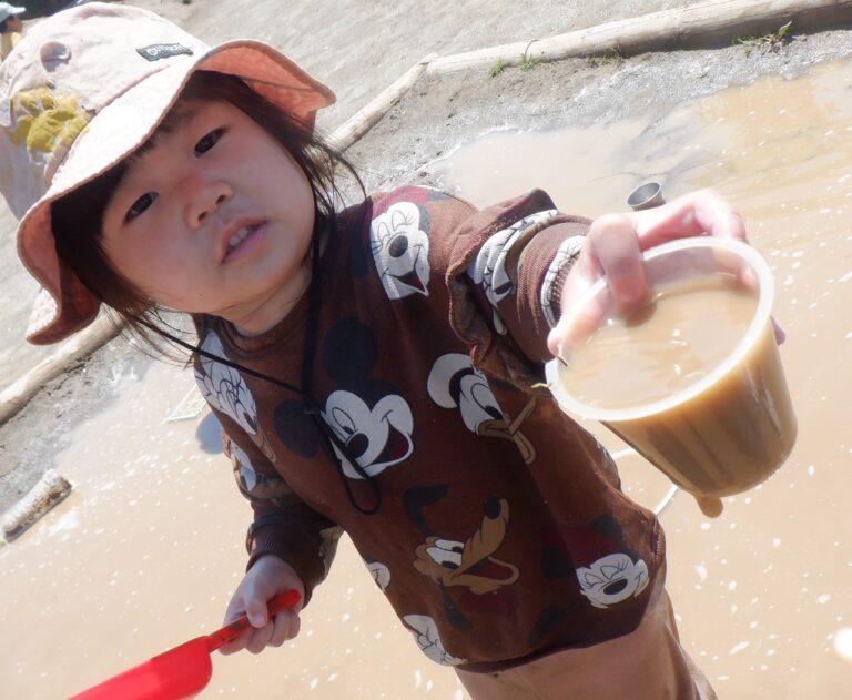 水遊びしちゃいました！