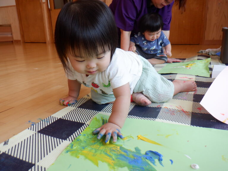 ぬりぬり、ぺったん！