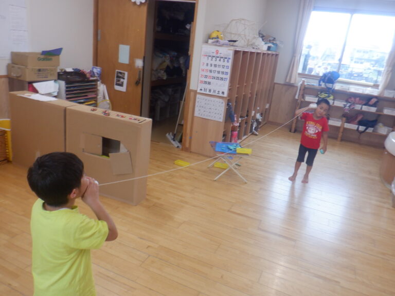 レトロな遊びも健在さ！