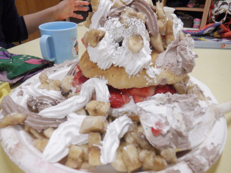 ケーキ作りやってみよう