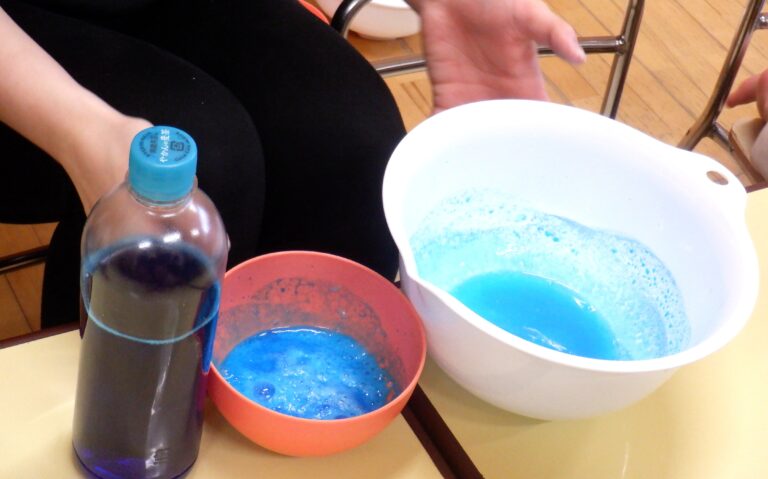 まぜたらまぜたら何になるかな♪