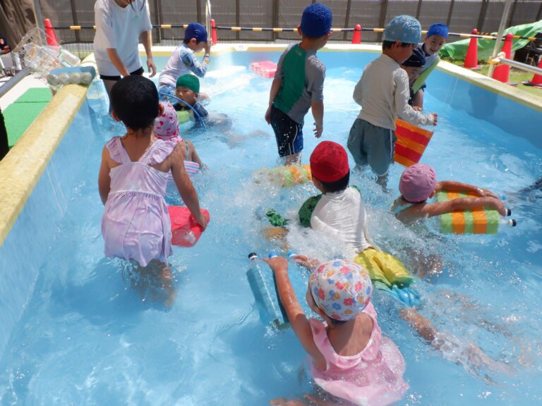 夏だ！プールだ！　そら組