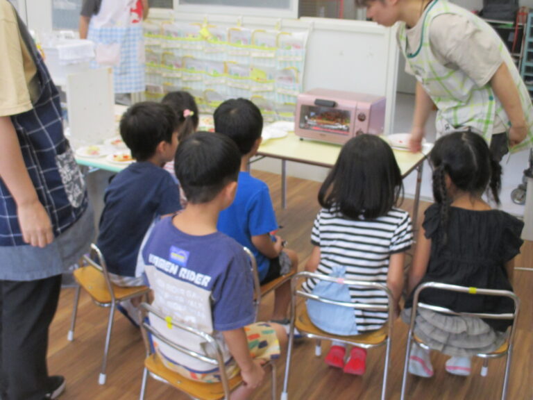 ５歳児クッキング