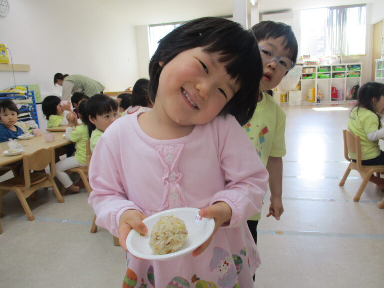 にじぐみのおやつタイム♫