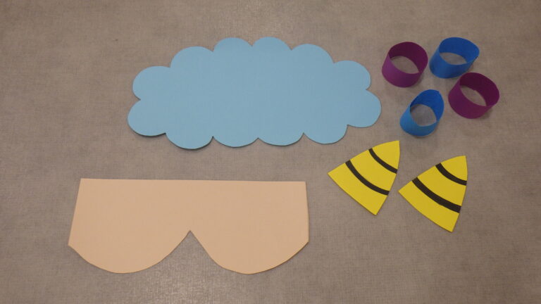 どんなお面が出来るかな？