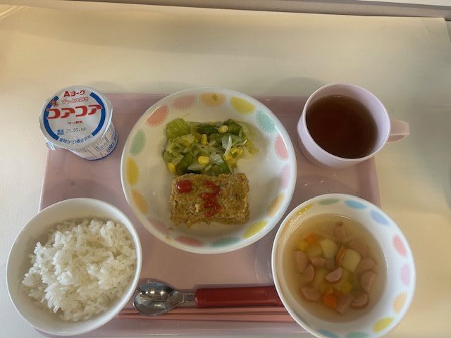 2025年5月1日　　こいのぼり給食