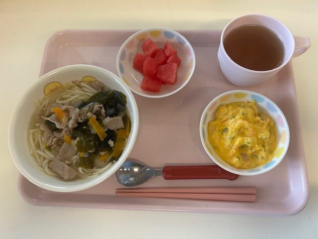2025年8月26日（火）　　給食