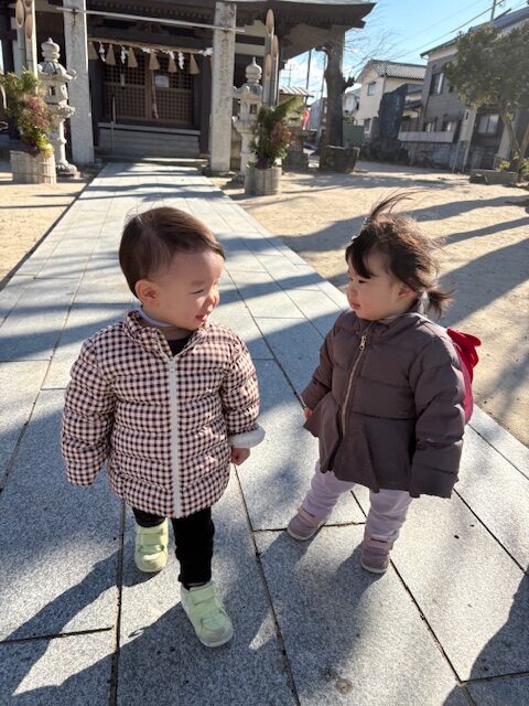 年明け初のお散歩！