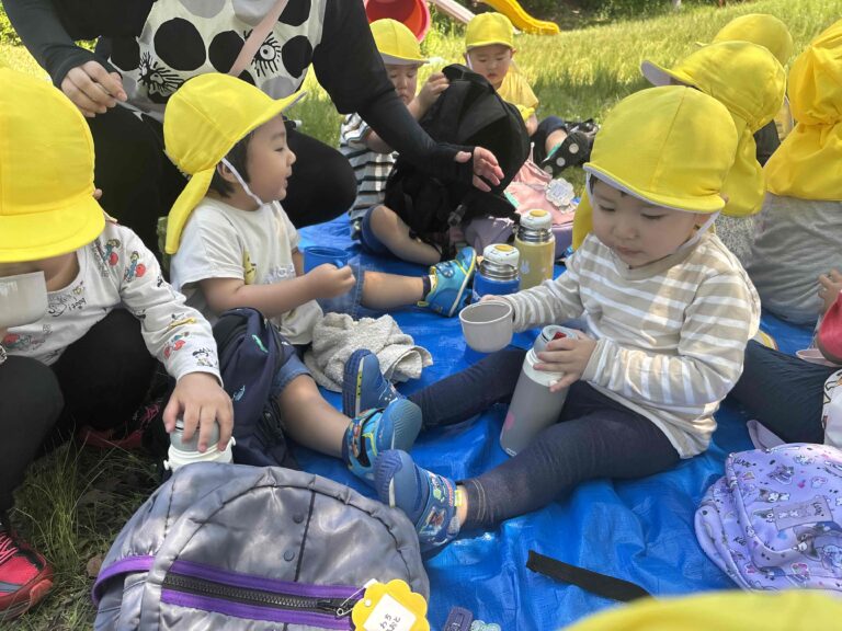 挑戦大好き！！あめぐみさん(2歳児）🌼