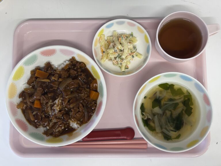 2026年6月13日（土）給食