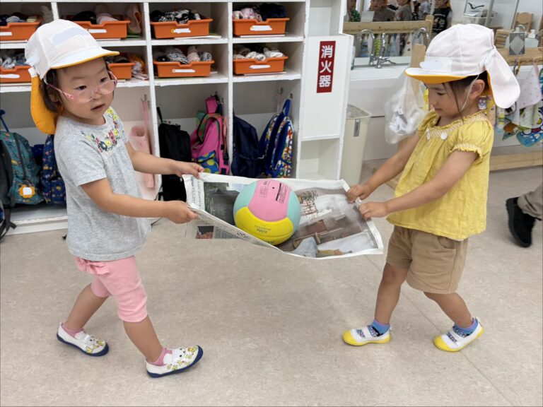 体を動かすって楽しいね！