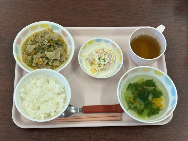 2026年6月19日　食育献立・歯科医師口育メニュー