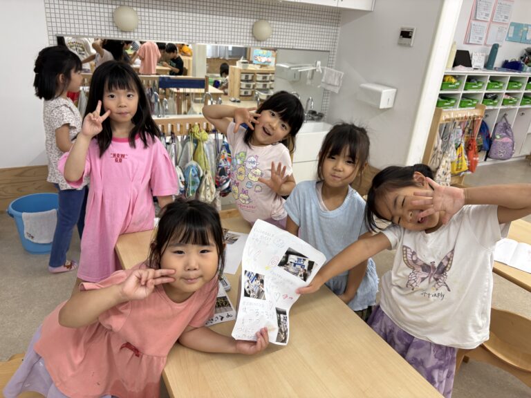 くじら新聞づくり☆彡