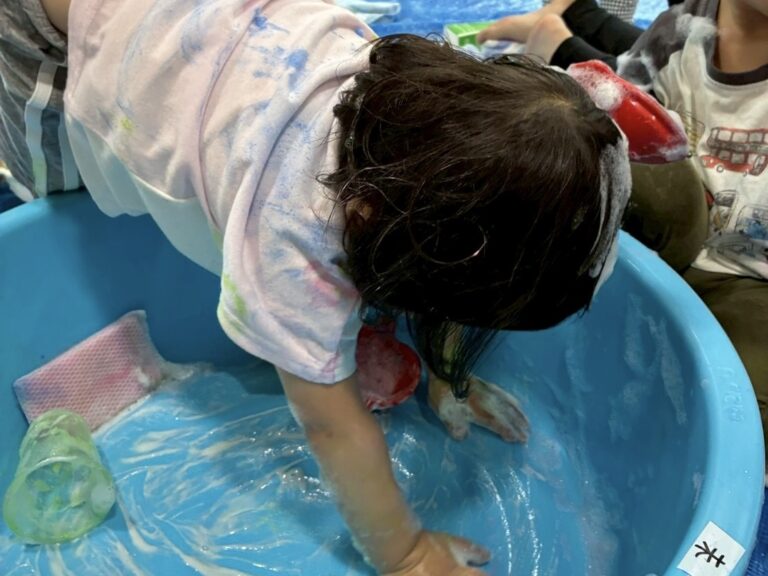 泡だらけになったよ🧼（あめ組）