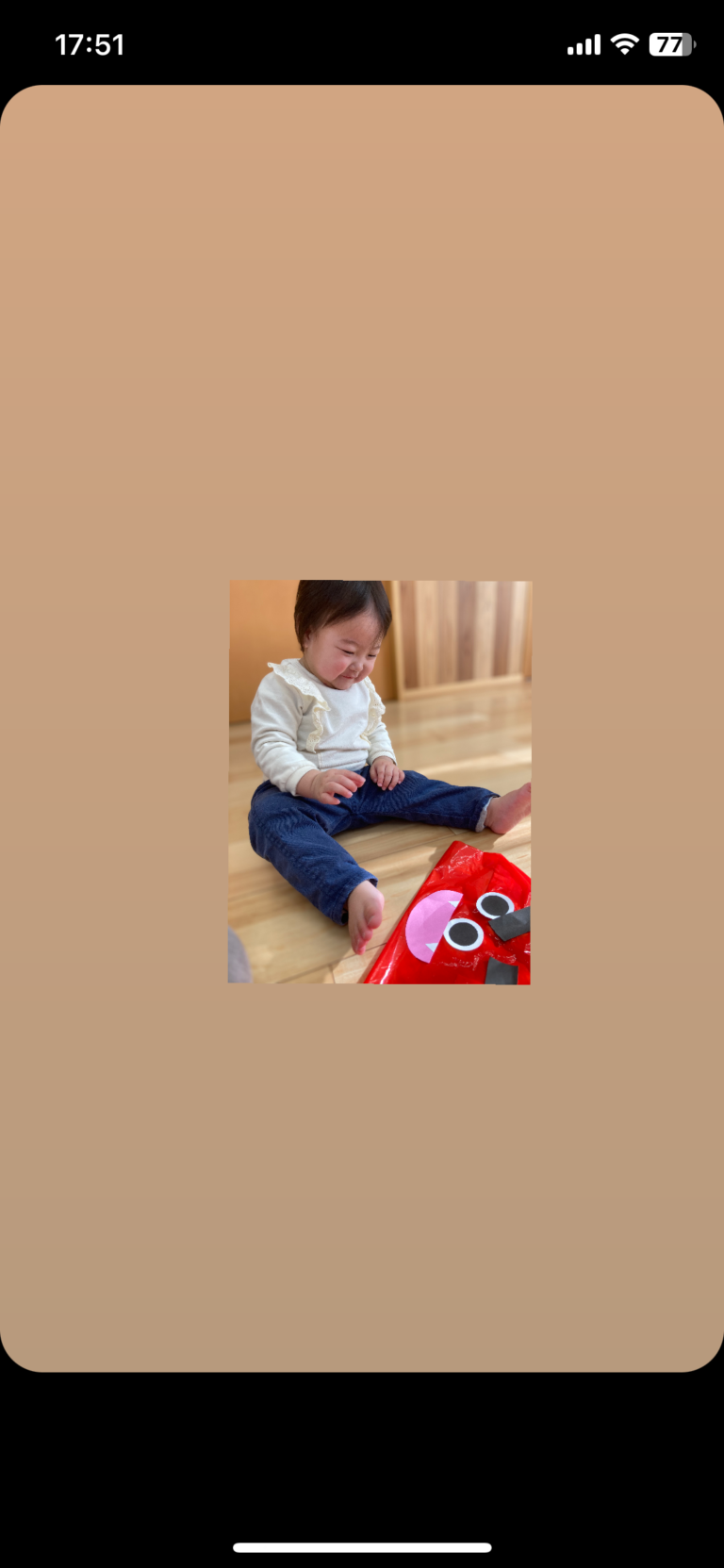 魔法の『手』えだまめ組（０歳児）