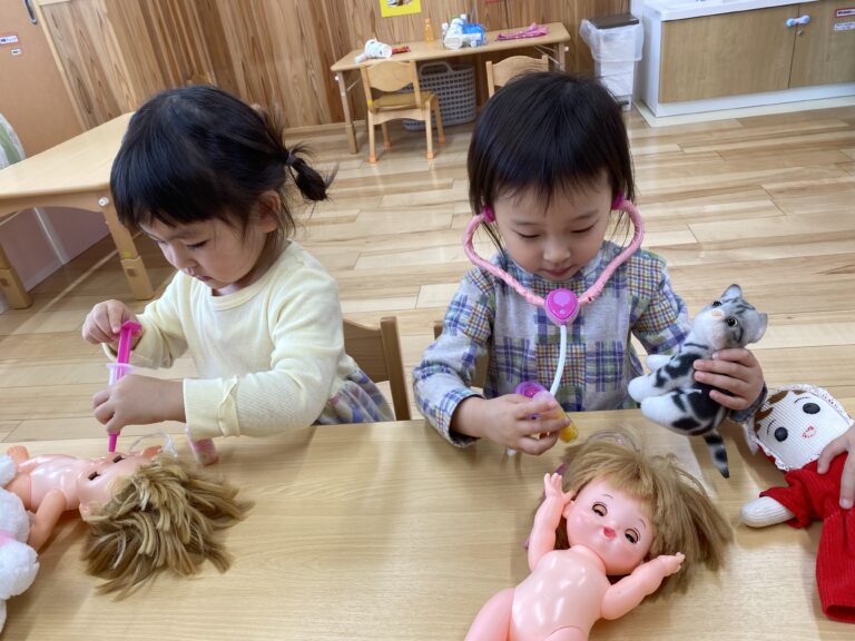 今日は誰になろうかな🤩2歳児（にじぐみ）