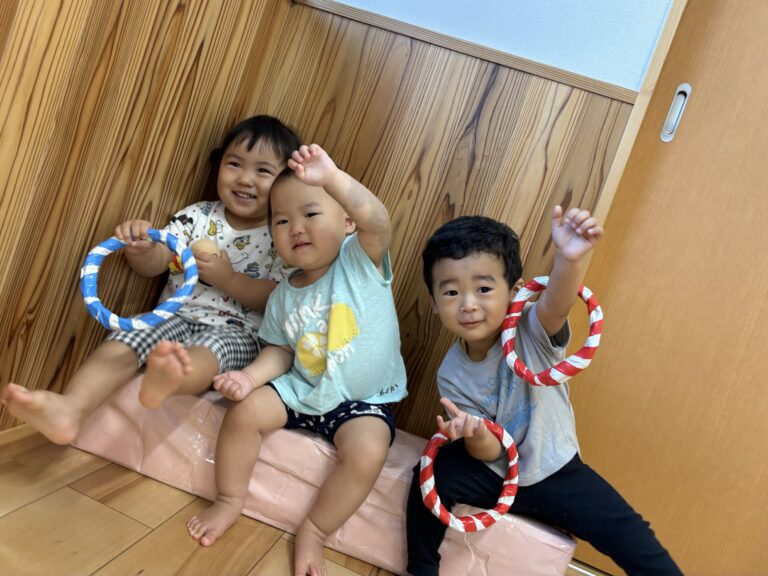 みてみて〜！　うみ組（1歳児）