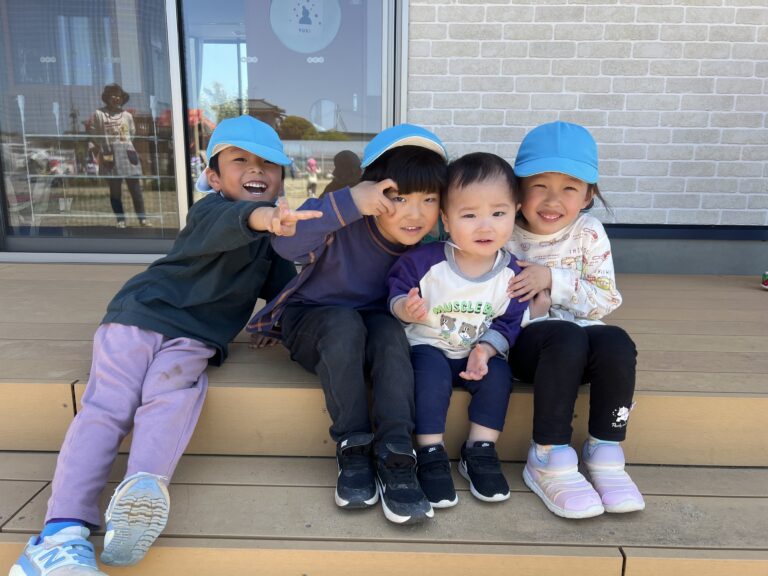 雨上がりの園庭は・・・　そら組（４歳児）