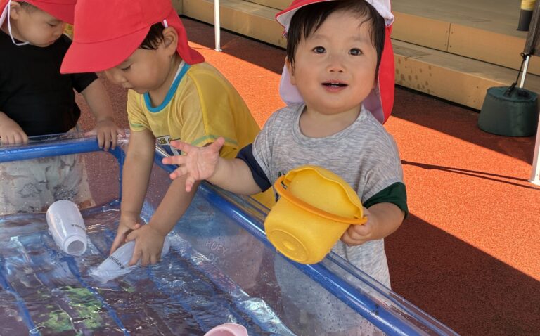 夏を満喫！！(うみ組　1歳児)