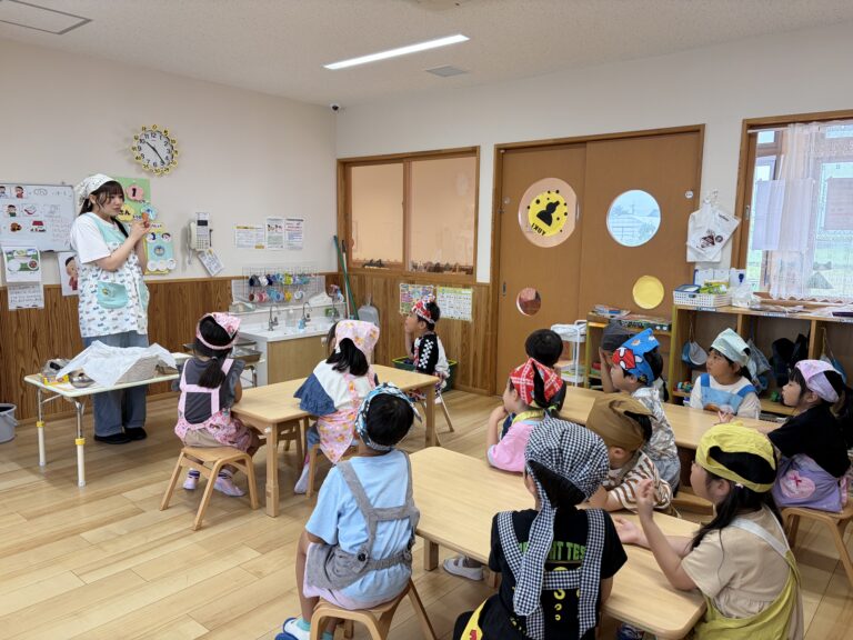 つきぐみクッキング🎵（5歳児）