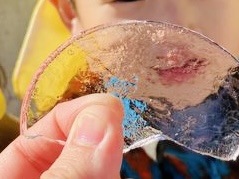 氷ができたよ🧊