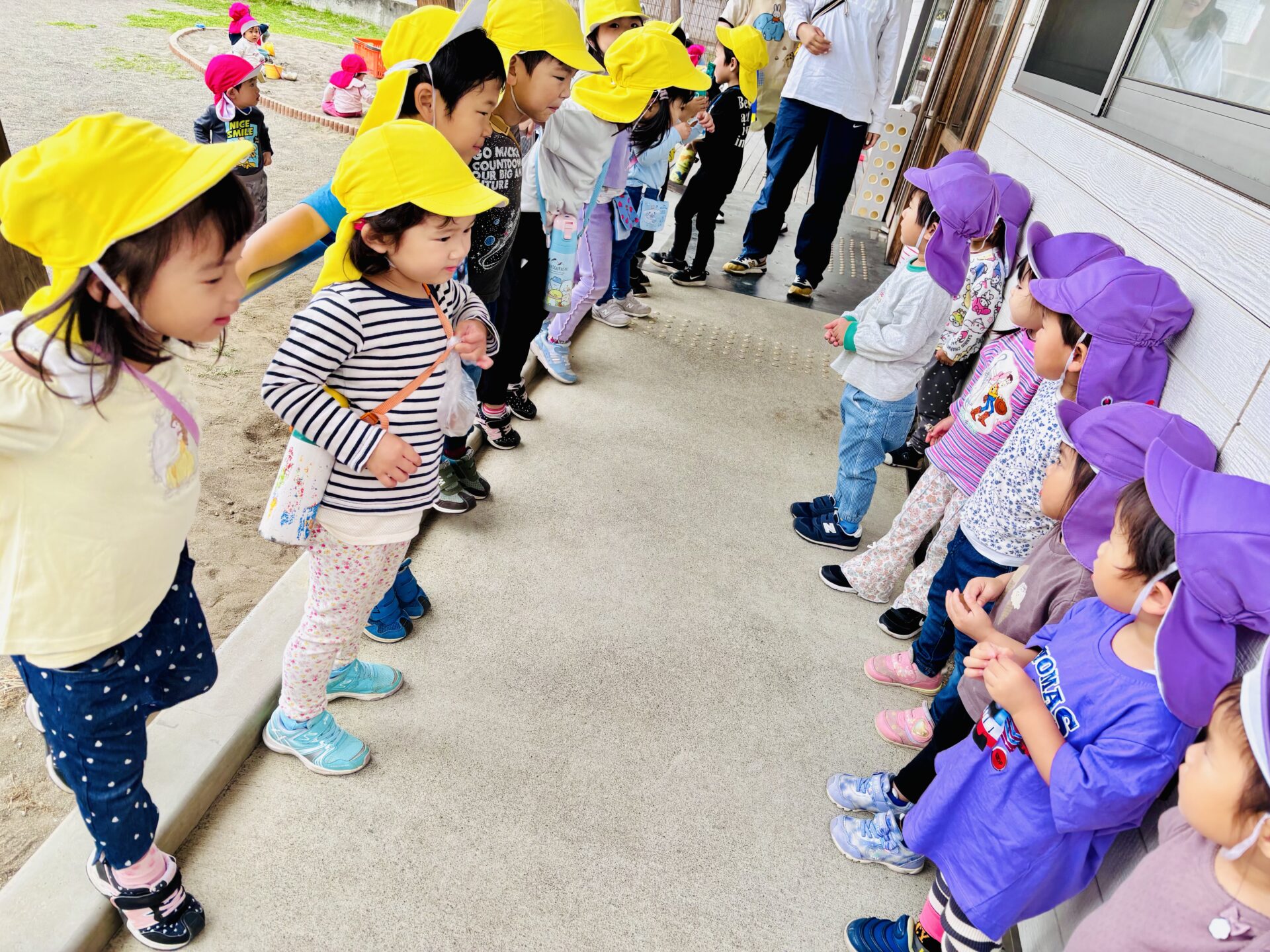 みんなで取り組んだ避難訓練