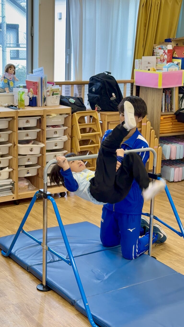 体操教室の発表を行いました