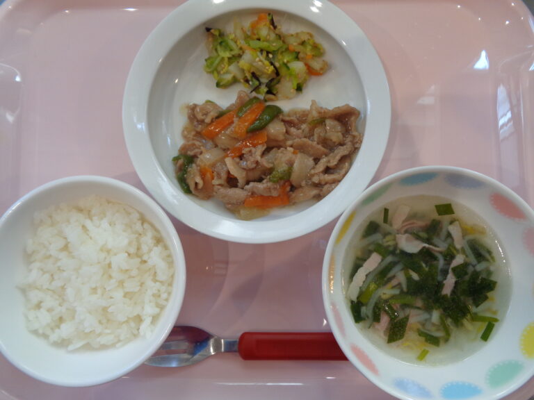 １２月１０日　給食