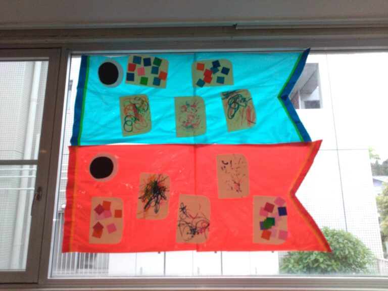 こいのぼりを作ったよ🎏