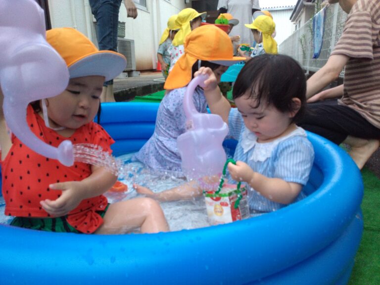 冷たくて気持ち良いね