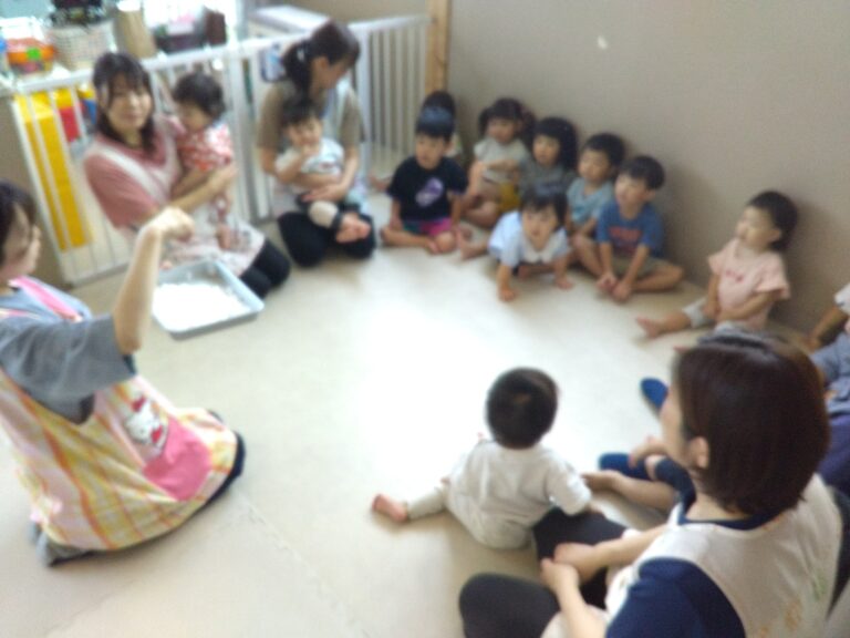 白い粉を使って