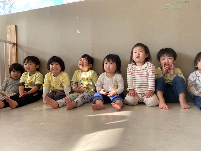 体操教室に参加したよ！