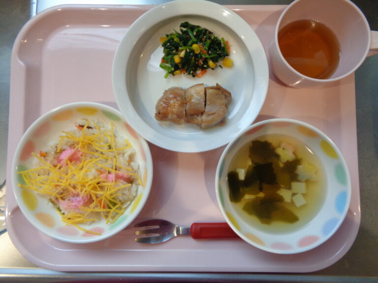 ３月３日（火）~ひなまつりメニュー~