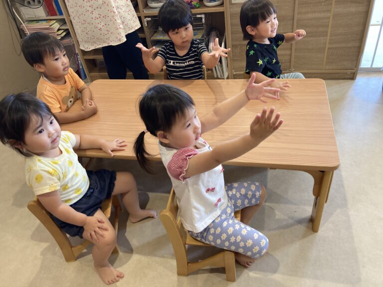 １日の始まり…