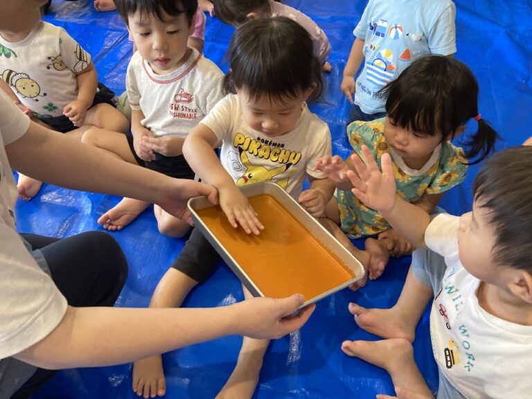 つめたくて気持ちがいいね😊